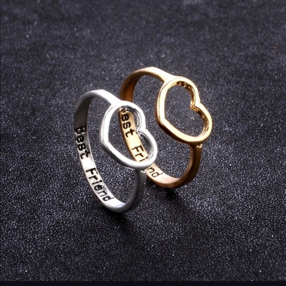 Jewelry - *Last One* Best Friend Heart Ring